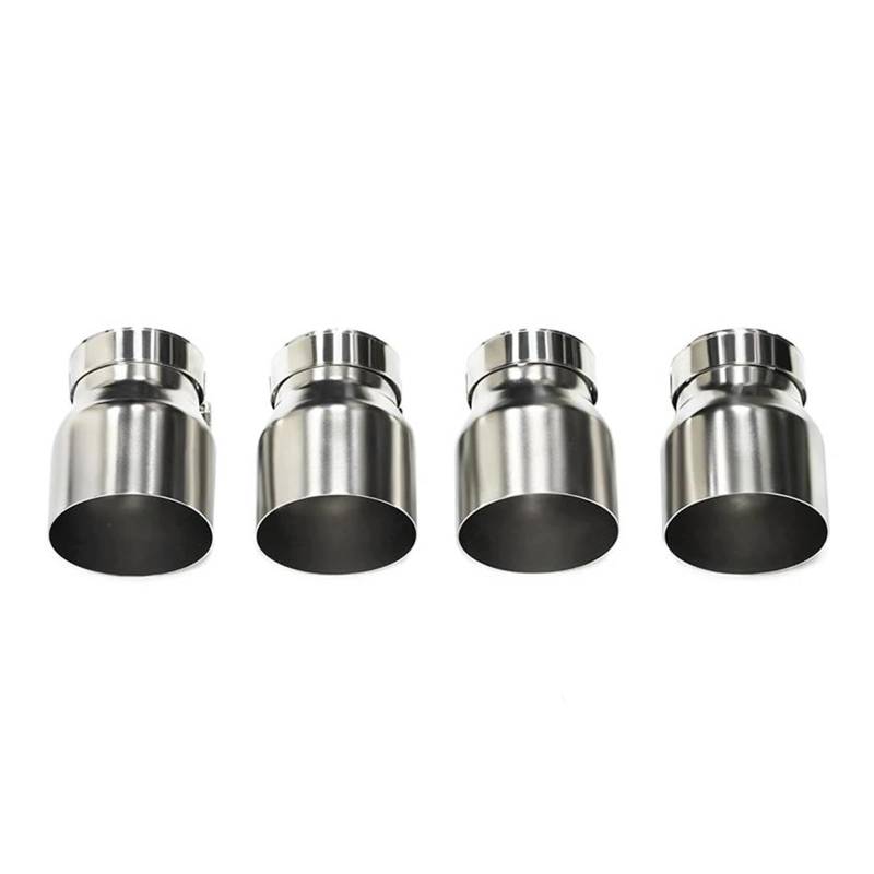 Autoschalldämpfer 4 Stück/Los Edelstahl-Auspuffblenden Für B&MW F87 M2 F80 M3 F82 F83 M4 Auspuffblende Schalldämpferblende Endrohrblende Auspuffrohr(Matte) von MASHRGX