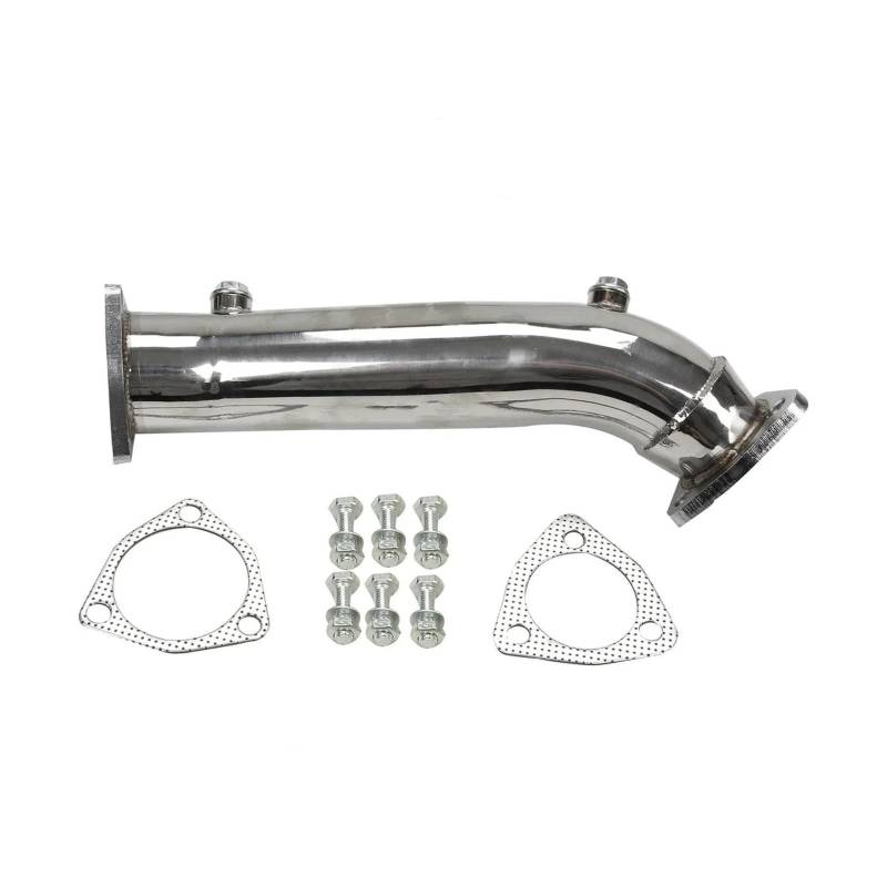 Autoschalldämpfer Für A4 1.8T 1997 1998 1999 2000 2001 2002 2003 2004 2005 Edelstahl Turbo Fallrohr Auspuff Auspuffrohr von MASHRGX