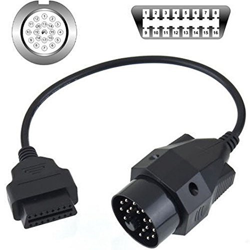 MASO OBD2 Adapter Scanner Kabel 20 Pin auf 16 Pin Diagnosestecker E36 E46 E38 E39 E53 X5 Z3 von MASO