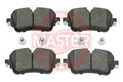 Master-sport Germany Bremsbeläge hinten (Satz) [Hersteller-Nr. 13046026142N-SET-MS] für Audi, VW von MASTER-SPORT GERMANY