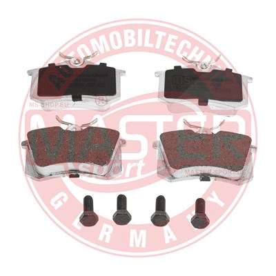 Master-sport Germany Bremsbelagsatz, Scheibenbremse [Hersteller-Nr. 13046028192K-SET-MS] für Citroën, Fiat, Ford, Lancia, Peugeot, Seat, VW von MASTER-SPORT GERMANY