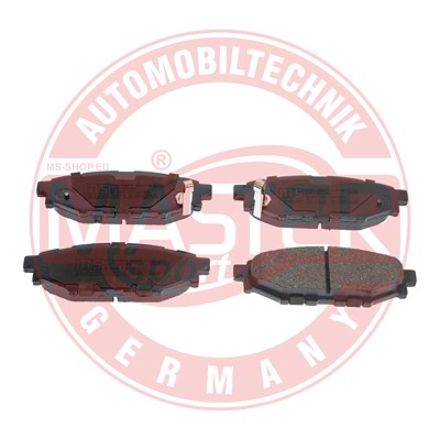 Master-sport Germany Bremsbelagsatz, Scheibenbremse [Hersteller-Nr. 13046033732N-SET-MS] für Mitsubishi, Subaru von MASTER-SPORT GERMANY