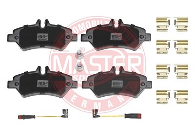 Master-sport Germany Bremsbelagsatz, Scheibenbremse [Hersteller-Nr. 13046038372N-SET-MS] für Mercedes-Benz von MASTER-SPORT GERMANY