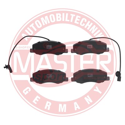 Master-sport Germany Bremsbelagsatz, Scheibenbremse [Hersteller-Nr. 13046048572N-SET-MS] für Opel, Renault von MASTER-SPORT GERMANY