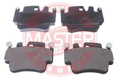 Master-sport Germany Bremsbelagsatz, Scheibenbremse [Hersteller-Nr. 13046049872N-SET-MS] für Porsche von MASTER-SPORT GERMANY