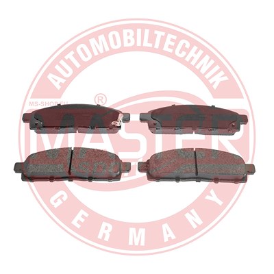 Master-sport Germany Bremsbelagsatz, Scheibenbremse [Hersteller-Nr. 13046056312N-SET-MS] für Fiat, Mitsubishi von MASTER-SPORT GERMANY