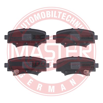 Master-sport Germany Bremsbelagsatz, Scheibenbremse [Hersteller-Nr. 13046056572N-SET-MS] für Mazda von MASTER-SPORT GERMANY