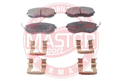 Master-sport Germany Bremsbelagsatz, Scheibenbremse [Hersteller-Nr. 13046057872N-SET-MS] für Subaru von MASTER-SPORT GERMANY