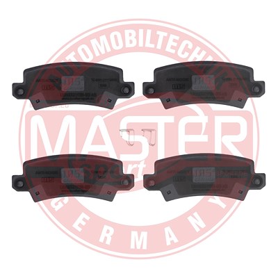 Master-sport Germany Bremsbelagsatz, Scheibenbremse [Hersteller-Nr. 13046058192N-SET-MS] für Toyota von MASTER-SPORT GERMANY