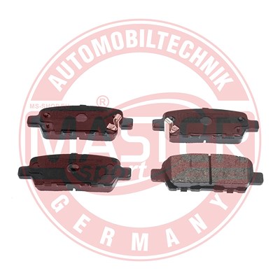Master-sport Germany Bremsbelagsatz, Scheibenbremse [Hersteller-Nr. 13046058432N-SET-MS] für Infiniti, Nissan, Renault, Suzuki von MASTER-SPORT GERMANY