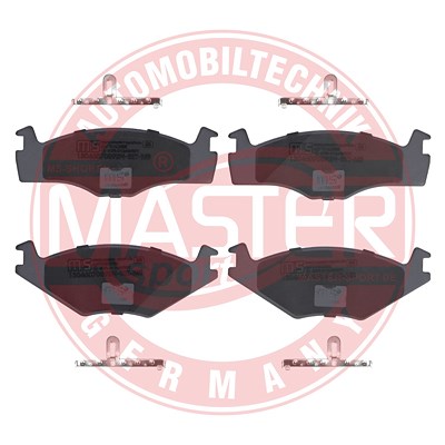 Master-sport Germany Bremsbelagsatz, Scheibenbremse [Hersteller-Nr. 13046070592N-SET-MS] für Seat, VW von MASTER-SPORT GERMANY