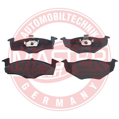 Master-sport Germany Bremsbelagsatz, Scheibenbremse [Hersteller-Nr. 13046071012N-SET-MS] für Seat, VW von MASTER-SPORT GERMANY