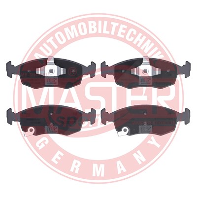 Master-sport Germany Bremsbelagsatz, Scheibenbremse [Hersteller-Nr. 13046072892N-SET-MS] für Fiat, Lancia von MASTER-SPORT GERMANY