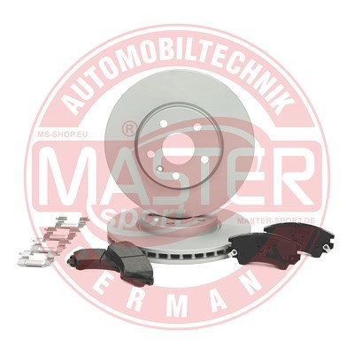 Master-sport Germany Bremsensatz, Scheibenbremse [Hersteller-Nr. 203002090] für Chevrolet, Opel, Saab von MASTER-SPORT GERMANY