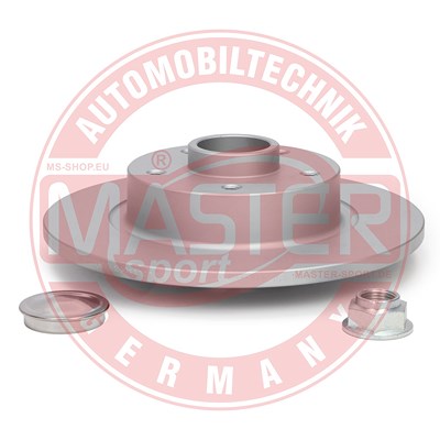 Master-sport Germany 1x Bremsscheibe [Hersteller-Nr. 2401110180BPR-PCS-MS] für Renault von MASTER-SPORT GERMANY