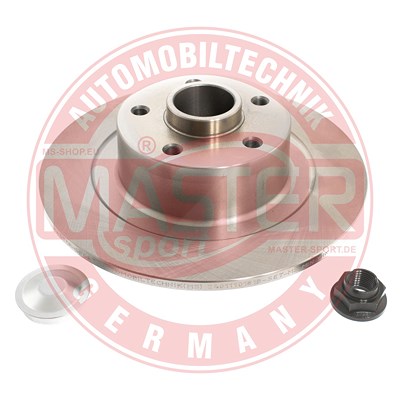 Master-sport Germany 1x Bremsscheibe [Hersteller-Nr. 2401110181BPR-PCS-MS] für Renault von MASTER-SPORT GERMANY