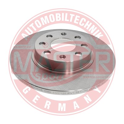 Master-sport Germany Bremsscheibe [Hersteller-Nr. 24011201841-PCS-MS] für Fiat, Opel, Vauxhall von MASTER-SPORT GERMANY