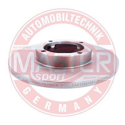 Master-sport Germany Bremsscheibe [Hersteller-Nr. 24011301951-PCS-MS] für Chevrolet, Daewoo von MASTER-SPORT GERMANY