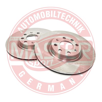 Master-sport Germany Bremsscheibe [Hersteller-Nr. 24012202411-PCS-MS] für Fiat, Opel, Vauxhall von MASTER-SPORT GERMANY