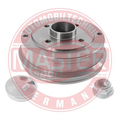 Master-sport Germany 1x Bremstrommel [Hersteller-Nr. 2402180732B-PCS-MS] für Dacia, Renault von MASTER-SPORT GERMANY