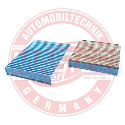 Master-sport Germany Filter, Innenraumluft [Hersteller-Nr. 21000-2-IFB-SET-MS] für Citroën, Ds, Peugeot von MASTER-SPORT GERMANY