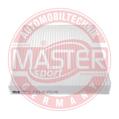 Master-sport Germany Filter, Innenraumluft [Hersteller-Nr. 2362-IF-PCS-MS] für Hyundai, Kia von MASTER-SPORT GERMANY