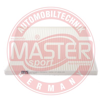 Master-sport Germany Filter, Innenraumluft [Hersteller-Nr. 2434-IF-PCS-MS] für Kia von MASTER-SPORT GERMANY
