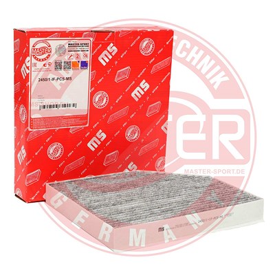 Master-sport Germany Filter, Innenraumluft [Hersteller-Nr. 2450/1-IF-PCS-MS] für Audi, Porsche von MASTER-SPORT GERMANY
