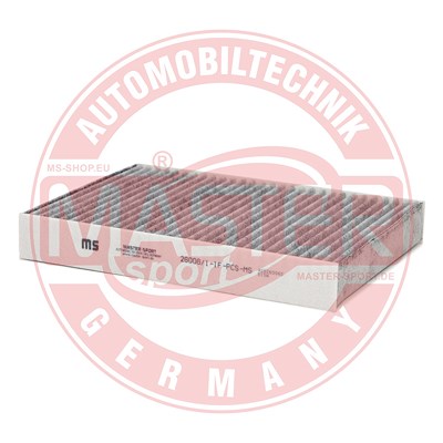 Master-sport Germany Filter, Innenraumluft [Hersteller-Nr. 26006/1-IF-PCS-MS] für Seat, Skoda, VW von MASTER-SPORT GERMANY