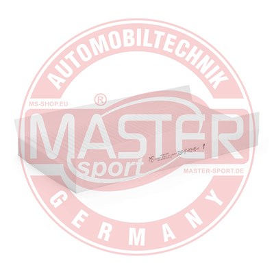 Master-sport Germany Filter, Innenraumluft [Hersteller-Nr. 3337-IF-PCS-MS] für Cadillac, Chevrolet, Fiat, Opel, Saab von MASTER-SPORT GERMANY