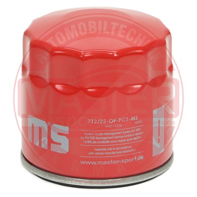 Master-sport Germany Ölfilter [Hersteller-Nr. 712/22-OF-PCS-MS] für Chevrolet, Daewoo, Irmscher, Lada, Lotus, Opel, Pontiac, Rover, Saab von MASTER-SPORT GERMANY
