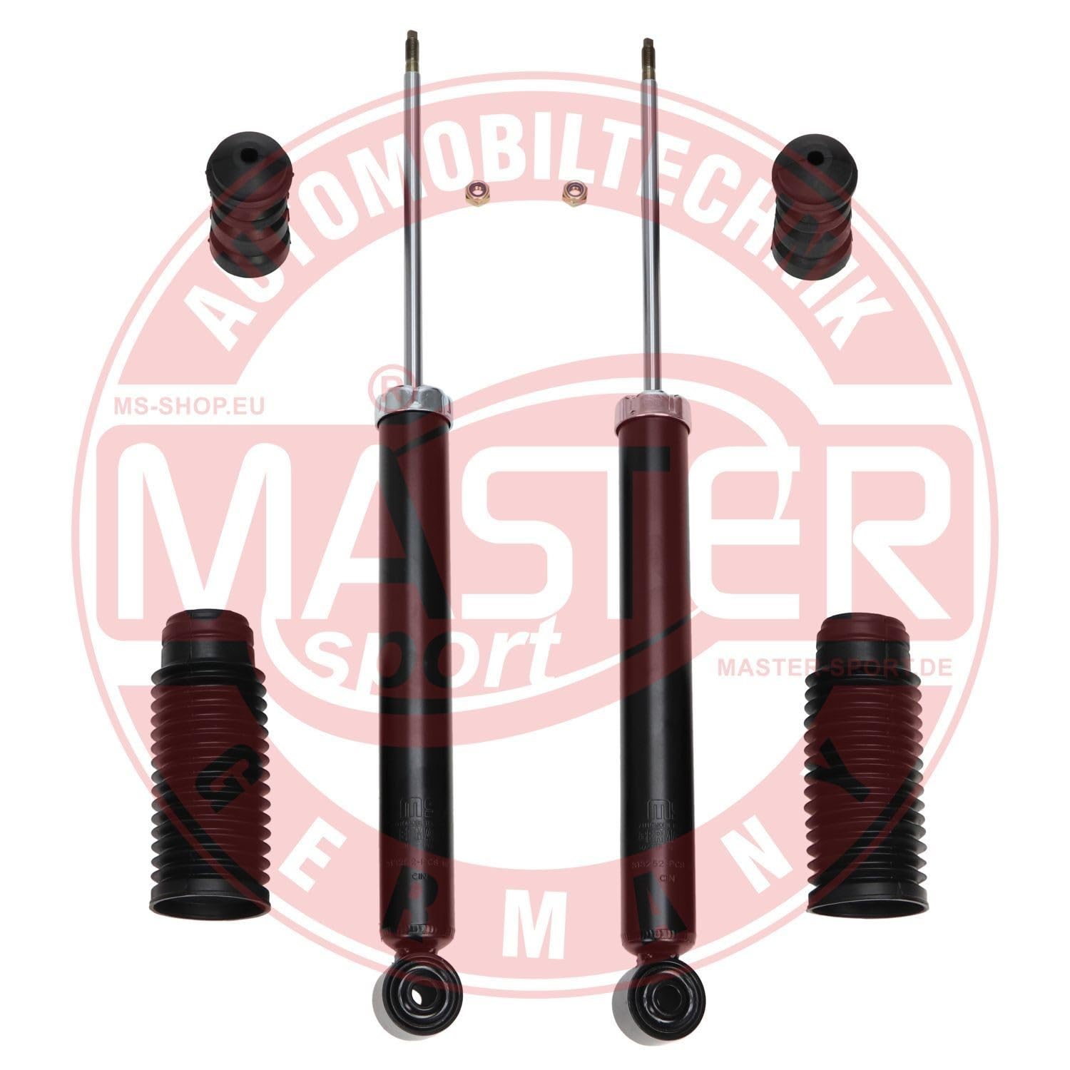 MASTER-SPORT 16K003924 3x Stoßdämpfer Federbein Gasdruck Hinten Federbein von MASTER-SPORT