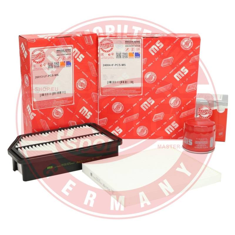MASTER-SPORT 450001212 Filterset Filtersatz 194mm 238mm 20mm 80mm von MASTER-SPORT