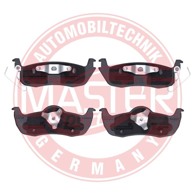 MASTER-SPORT Bremsbeläge Bremsklötze HINTEN 13046141372N-SET-MS von MASTER-SPORT