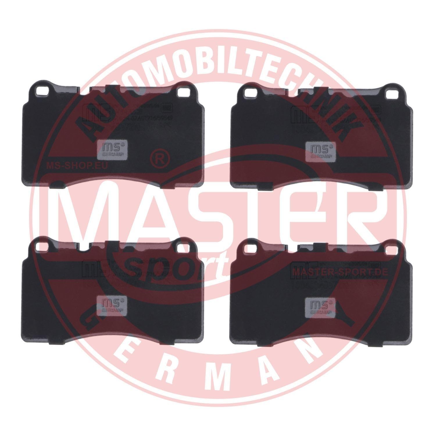 MASTER-SPORT Bremsbeläge Bremsklötze VORNE 13046048372N-SET-MS MASTER-SPORT Bremsbeläge Bremsklötze VORNE 13046048372N-SET-MS von MASTER-SPORT