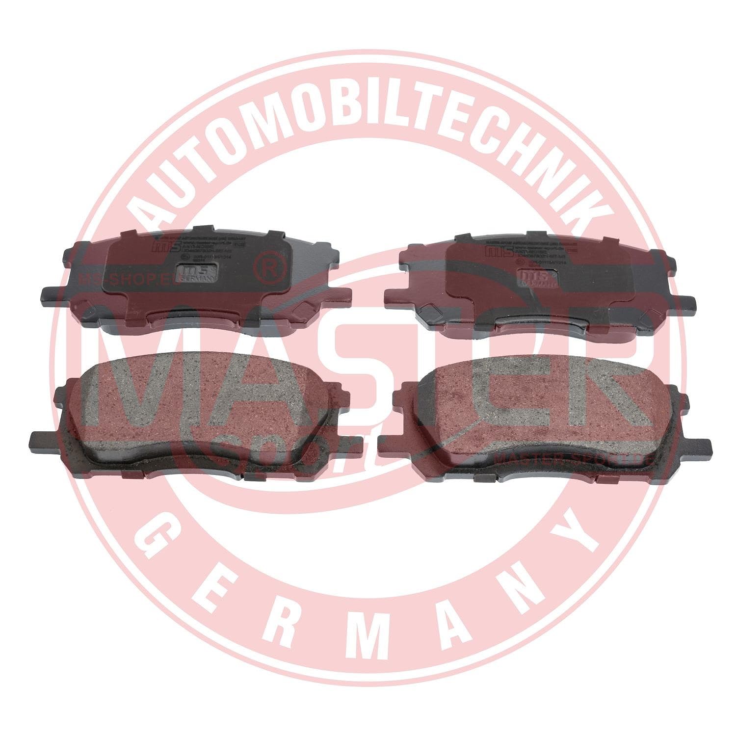 MASTER-SPORT Bremsbeläge Bremsklötze VORNE 13046057502N-SET-MS MASTER-SPORT Bremsbeläge Bremsklötze VORNE 13046057502N-SET-MS von MASTER-SPORT