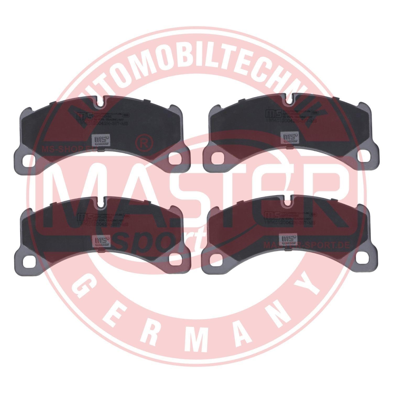 MASTER-SPORT Bremsbeläge Bremsklötze VORNE 13046120042N-SET-MS MASTER-SPORT Bremsbeläge Bremsklötze VORNE 13046120042N-SET-MS von MASTER-SPORT