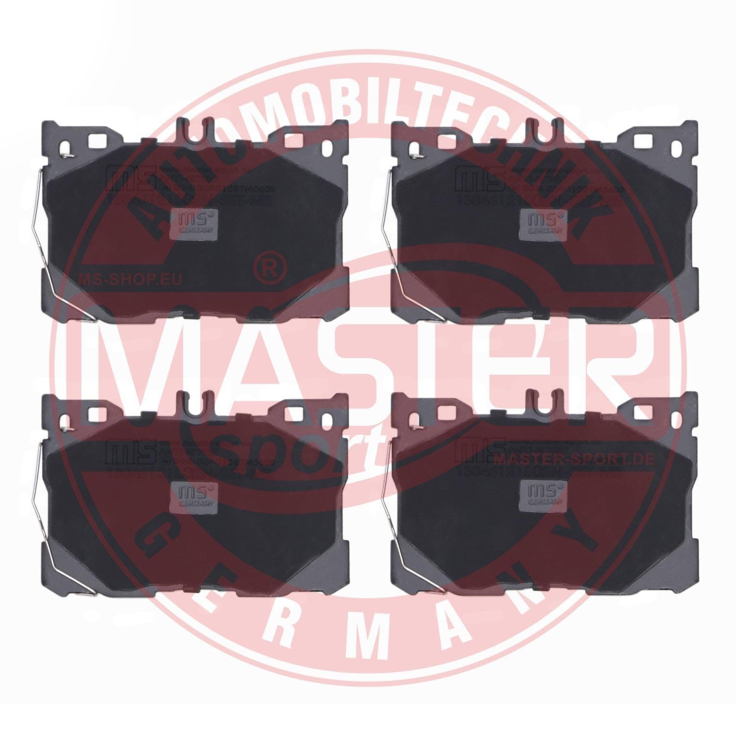 MASTER-SPORT Bremsbeläge Bremsklötze VORNE 13046121502N-SET-MS MASTER-SPORT Bremsbeläge Bremsklötze VORNE 13046121502N-SET-MS von MASTER-SPORT