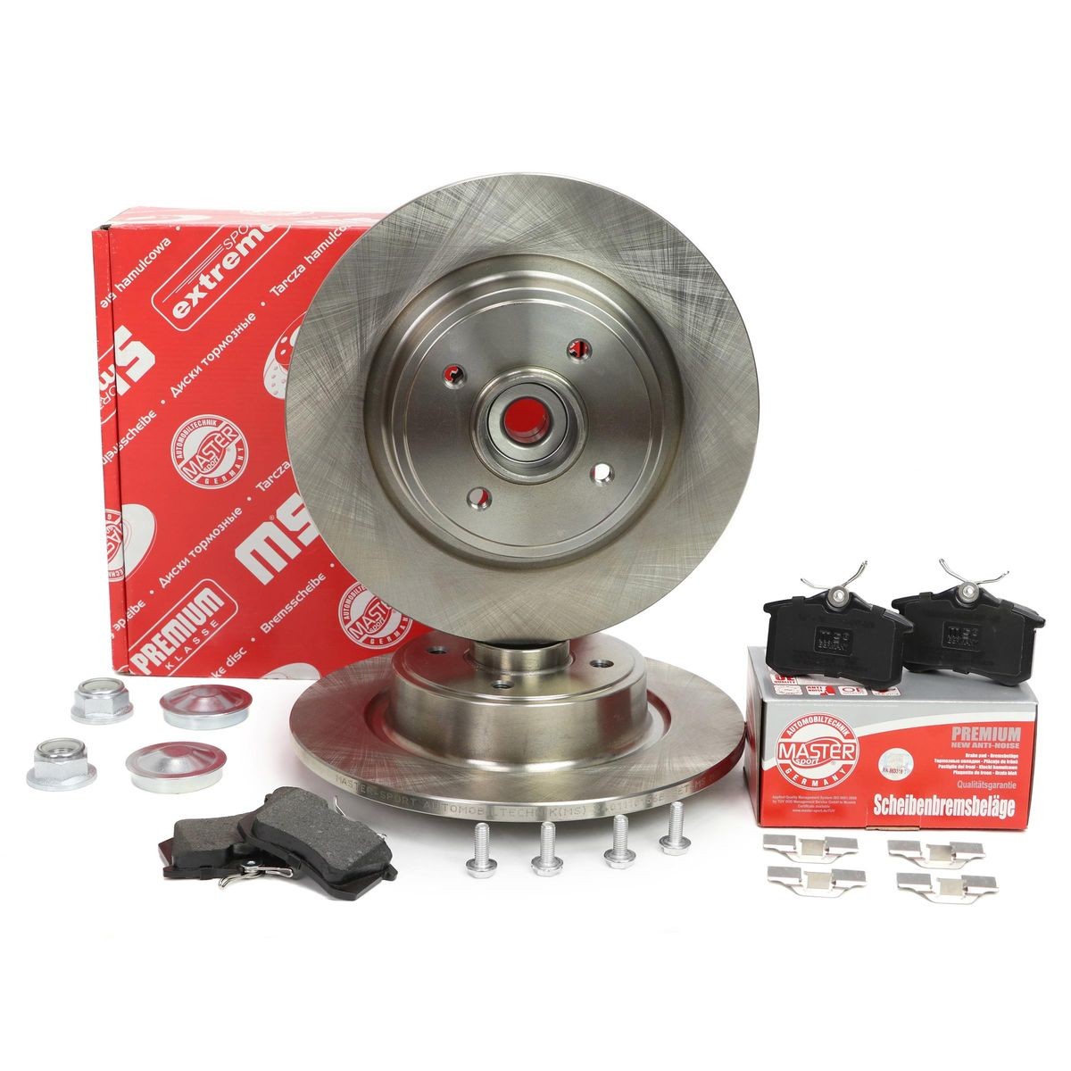 MASTER-SPORT Bremsscheiben und -beläge RENAULT 201101660 8671016188,440607960R,440661332R 7701206343,7701206784,7701207484,8660001815,440600364R von MASTER-SPORT