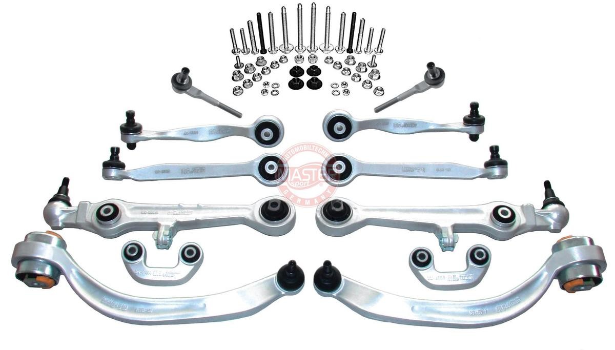 MASTER-SPORT Querlenker-Reparatursatz AUDI 36796-SET-MS 4E0407510E,2347986,4E0407509E Reparatursatz, Querlenker,Querlenkersatz 8E0419811,4E0407505B von MASTER-SPORT