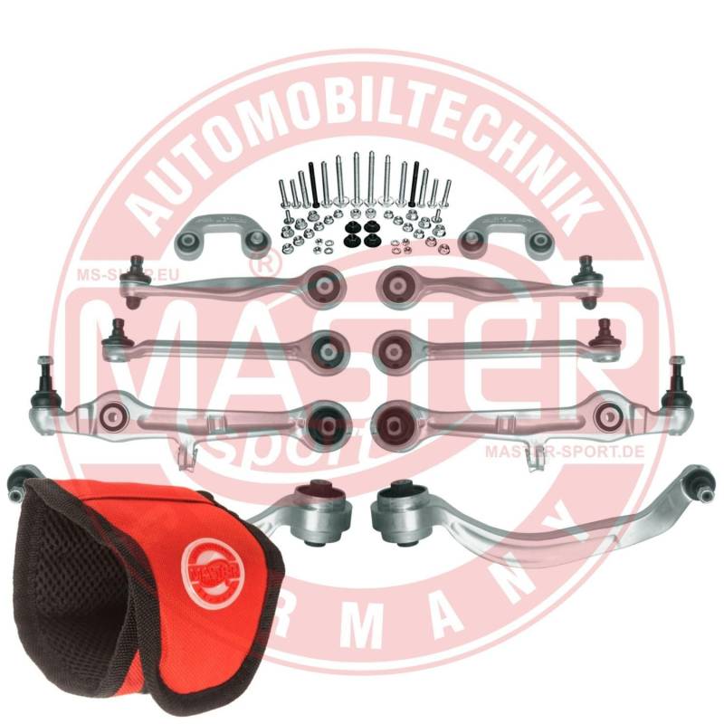 MASTER-SPORT 36815-SET-MSM Querlenker Satz Lenkersatz Vorne, Vorne Rechts, Vorne Links 385mm Aluminium von MASTER-SPORT