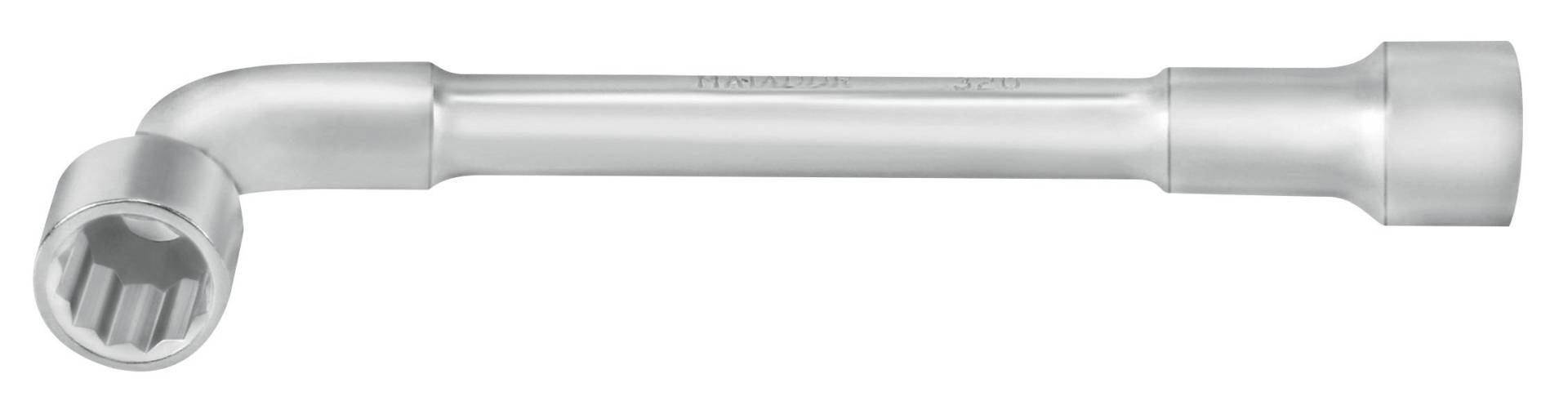 MATADOR Pfeifenkopfschlüssel, 6 x 12 kt, 18 mm, 03200180 von MATADOR Schraubwerkzeuge
