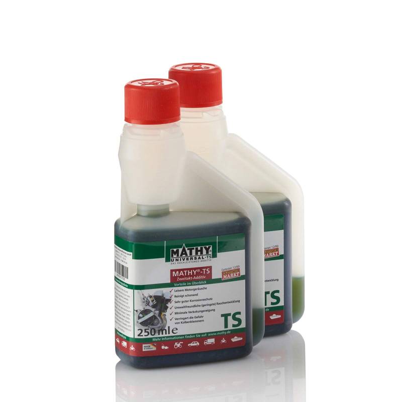 MATHY-TS Reiniger für den 2-Takt Motor Zweitakt-Additiv 2 X 250ml von MATHY