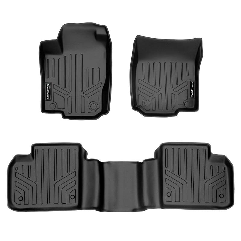 MAX LINER A0104/B0104 Fußmatten 2-reihig Set schwarz für 2012-2018 Mercedes Benz ML/GL/GLE/GLS Serie von MAX LINER