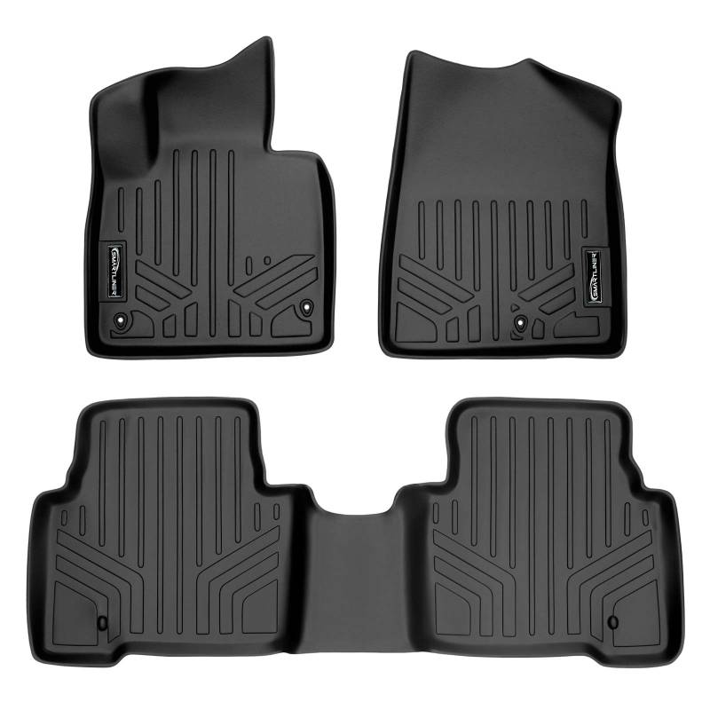 MAX LINER A0114/B0114 Fußmatten 2-reihig Set schwarz für 2013-2018 Hyundai Santa Fe von MAX LINER