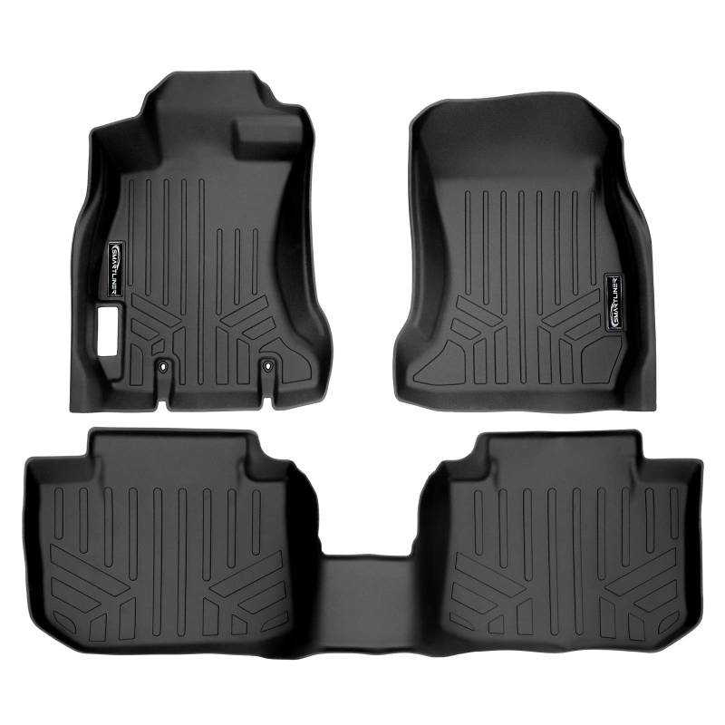 MAX LINER -A0265/B0265 Fußmatten 2-reihig Set schwarz für 2013-2017 Subaru Crosstrek/XV Crosstrek von MAX LINER