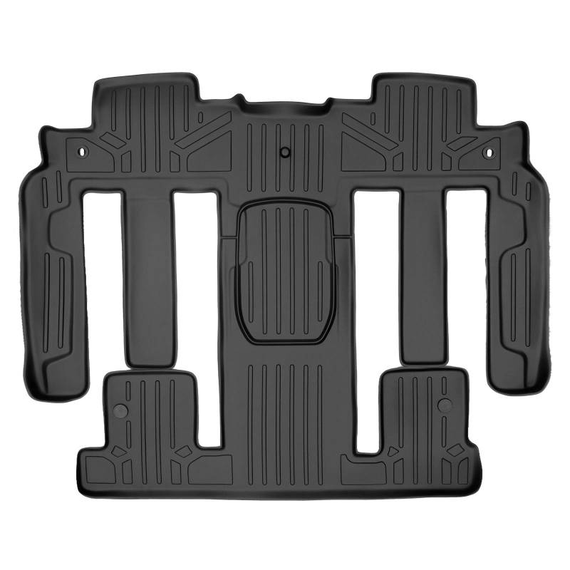 MAX LINER B0044-P Fußmatten 2. und 3. Reihe Liner schwarz für Traverse/Enclave/Acadia/Outlook (mit 2. Reihe Schalensitzen) von MAX LINER