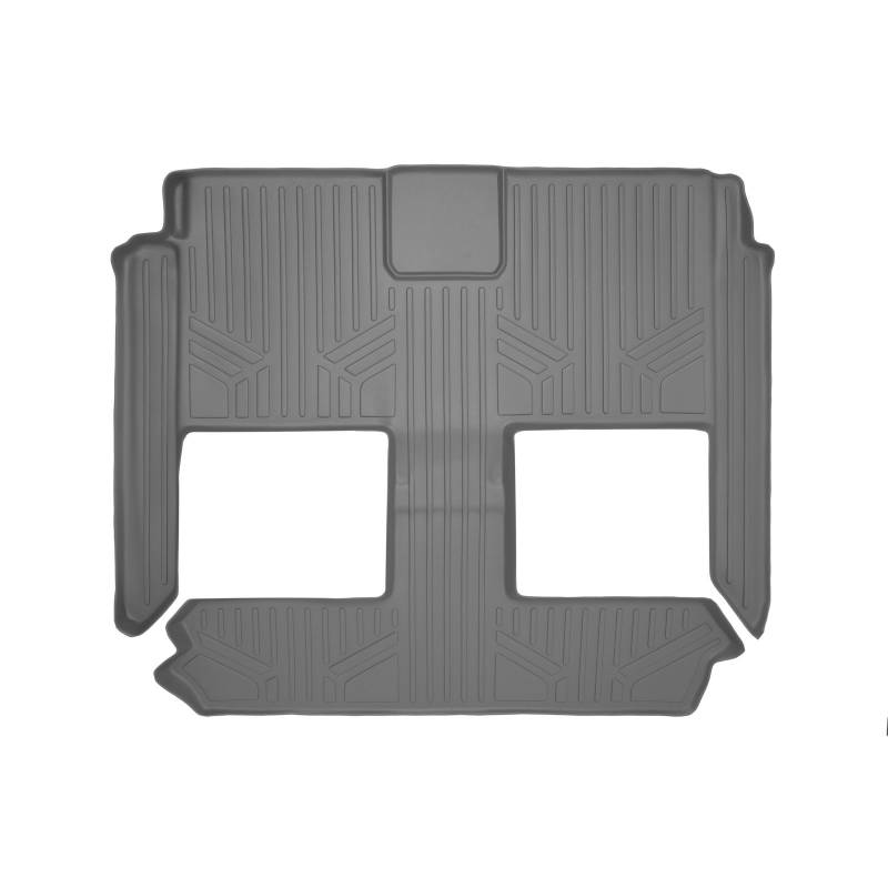 MAX LINER B2046 Fußmatten 2er und 3er Reihe grau für 2008-2019 Grand Caravan/Chrysler Town & Country (nur Stow'n Go Sitze), grau, passgenau für bestimmte Fahrzeuge von MAX LINER