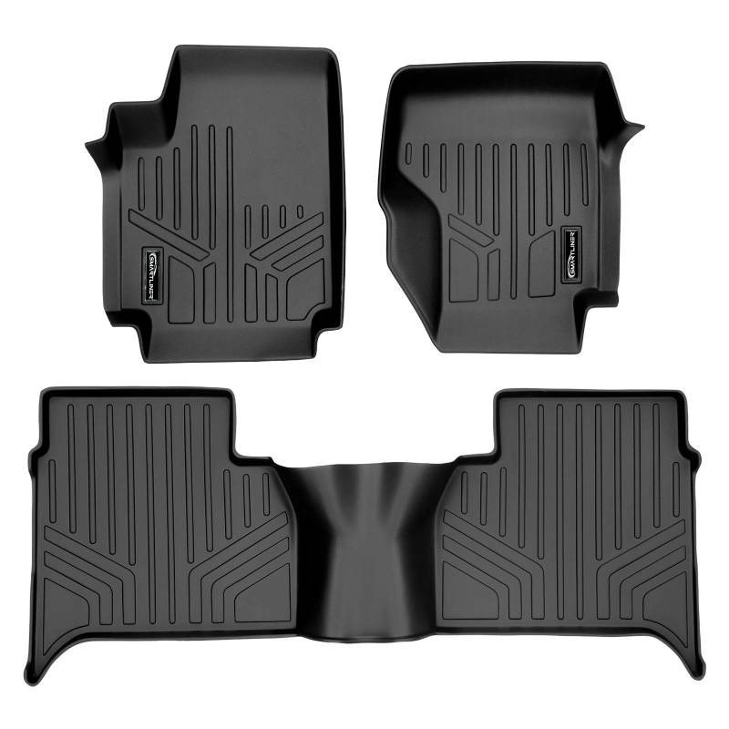 MAX LINER Fußmatten 2-reihig Set schwarz für 2011-2014 Volkswagen Amarok von MAX LINER