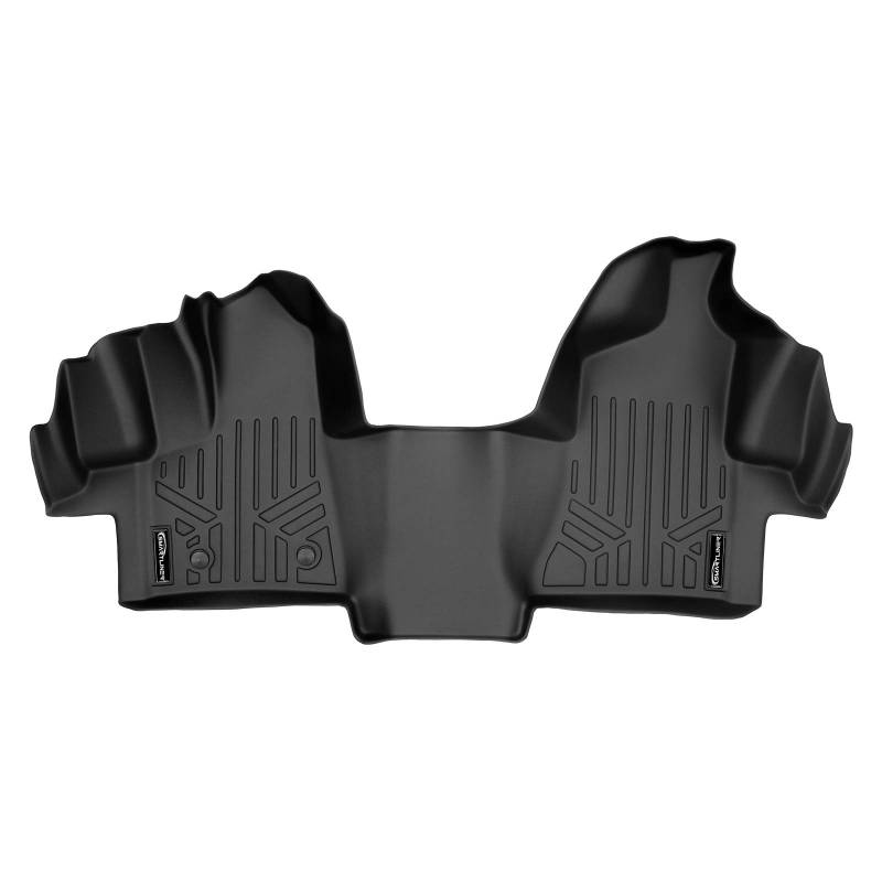 MAXLINER Fußmatten 1. Reihe 1 Stück Vollabdeckung Liner Schwarz Kompatibel mit 2015–2019 Ford Transit 150/250/350 (kein Transit Connect) von MAX LINER